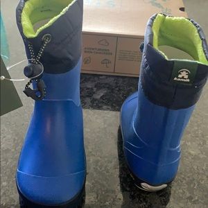 Toddler rain snow boots